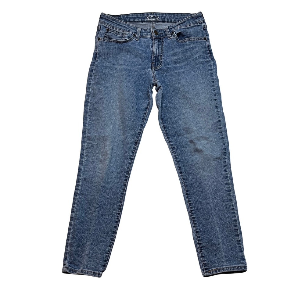 Signature by Levi Strauss Jeans Womens 10 S/C Blue Skinny Mid Rise Stretch Denim
